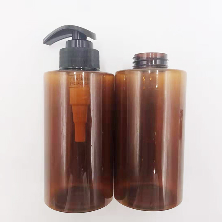 300ml amber shampoo bottles 