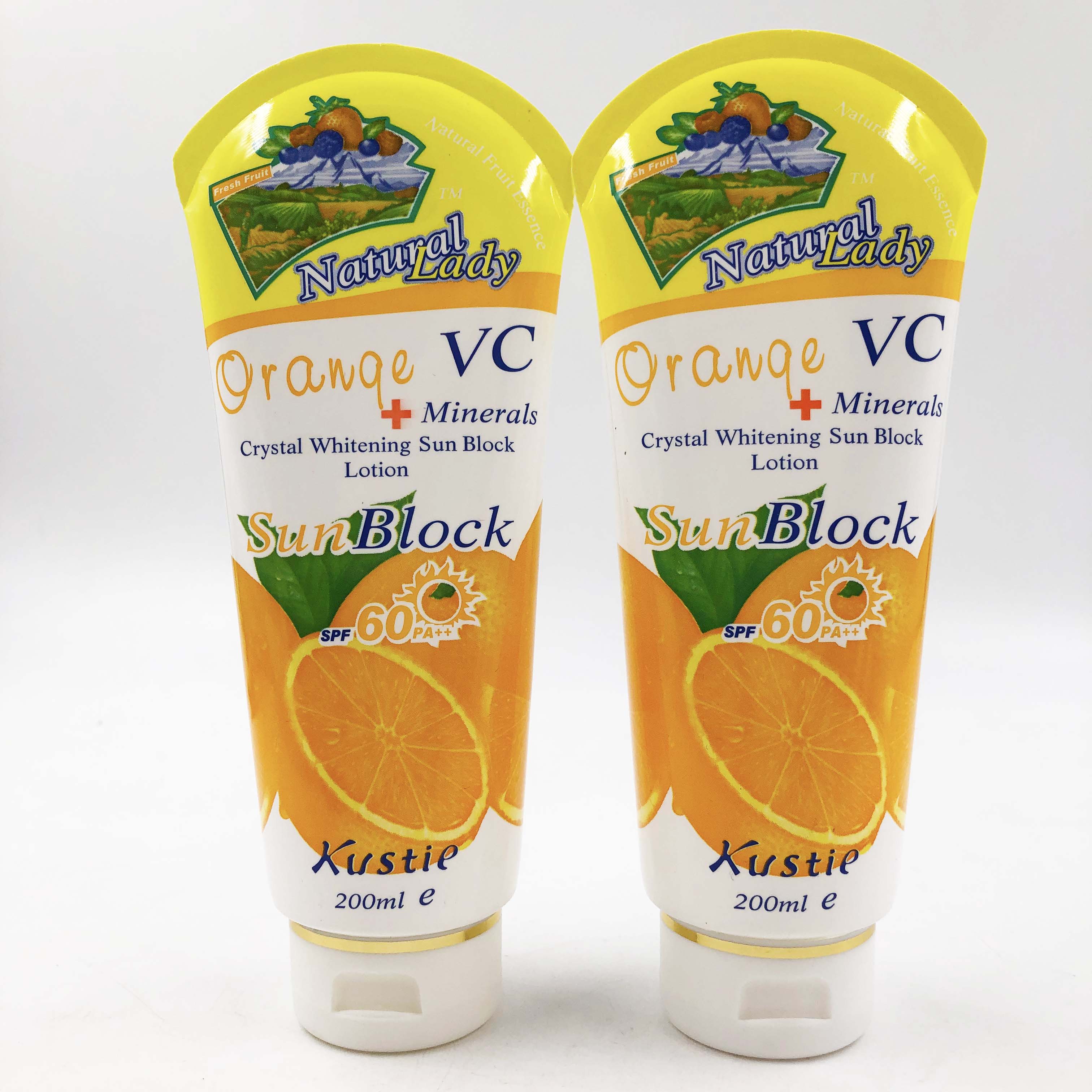 200ml Sunscreen cream tubes